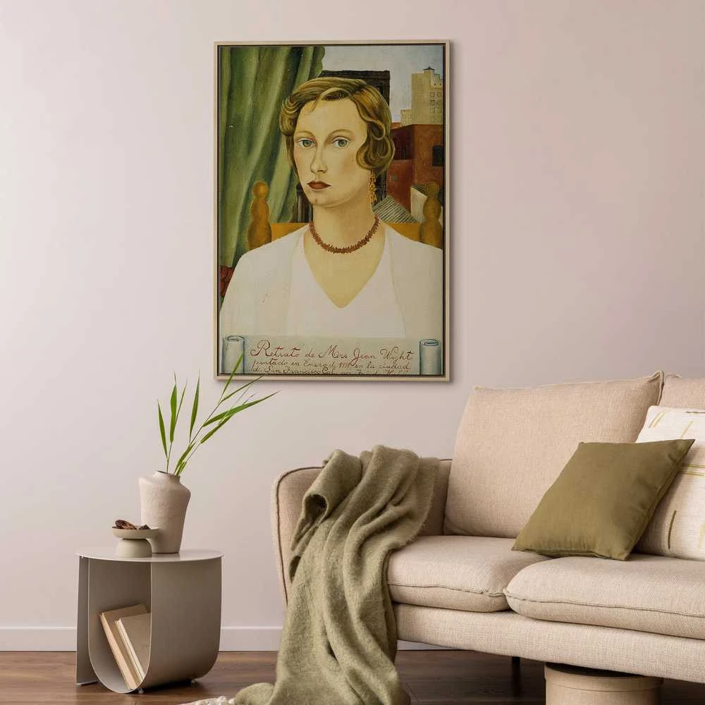 Artgeist Paveikslas - Frida Kahlo – Portrait of Mrs. Jean Wight