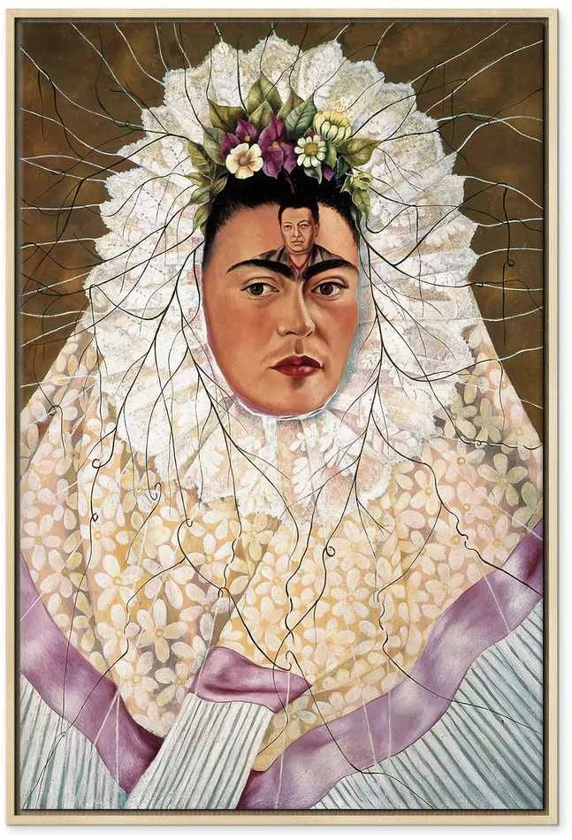 Artgeist Paveikslas - Frida Kahlo – Self-Portrait as a Tehuana (Diego on My Mind)