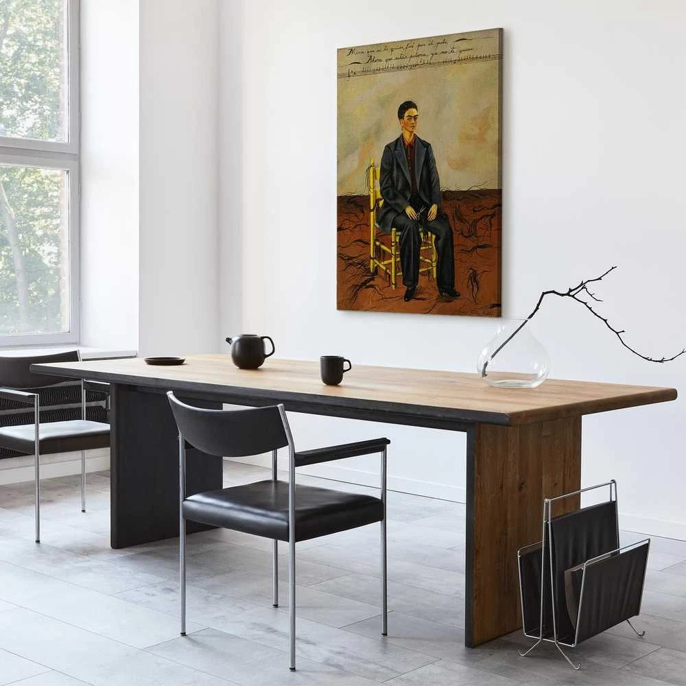 Artgeist Paveikslas - Frida Kahlo – Self-Portrait with Cropped Hair