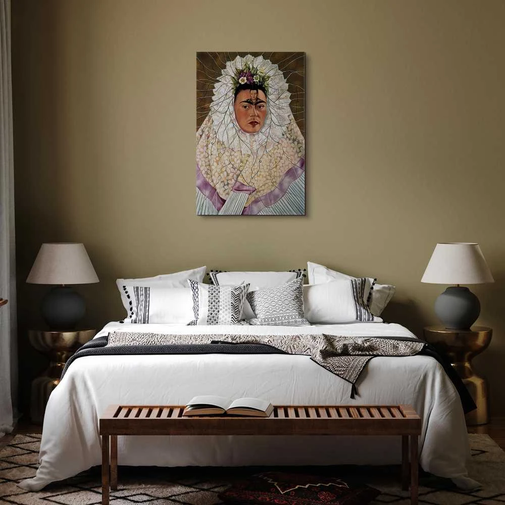Artgeist Paveikslas - Frida Kahlo – Self-Portrait as a Tehuana (Diego on My Mind)