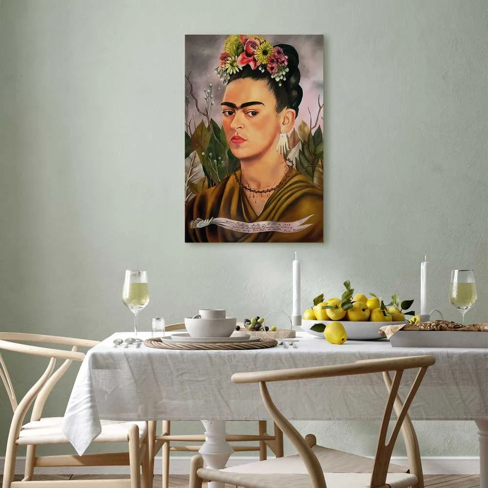 Artgeist Paveikslas - Frida Kahlo – Self-Portrait Dedicated to Dr. Eloesser