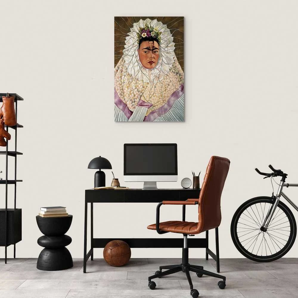 Artgeist Paveikslas - Frida Kahlo – Self-Portrait as a Tehuana (Diego on My Mind)