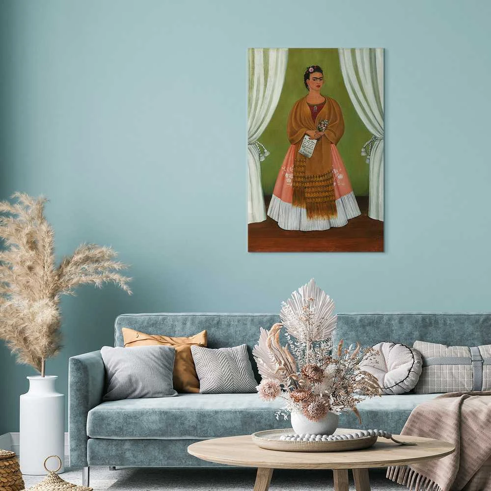 Artgeist Paveikslas - Frida Kahlo – Self-Portrait Dedicated to Leon Trotsky