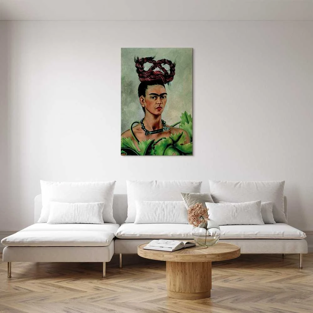 Artgeist Paveikslas - Frida Kahlo – Self-Portrait with Braid