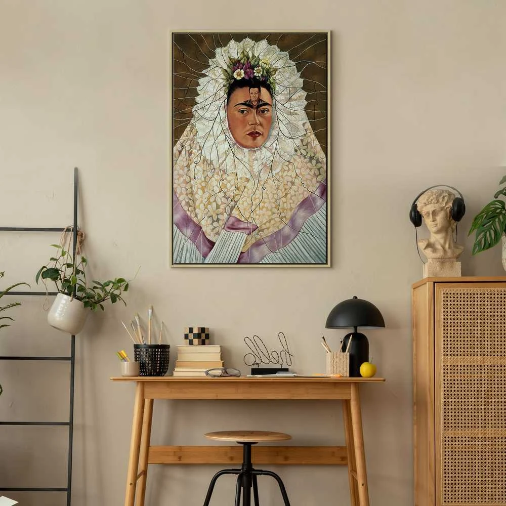 Artgeist Paveikslas - Frida Kahlo – Self-Portrait as a Tehuana (Diego on My Mind)
