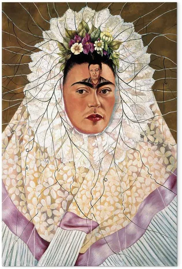 Artgeist Paveikslas - Frida Kahlo – Self-Portrait as a Tehuana (Diego on My Mind)