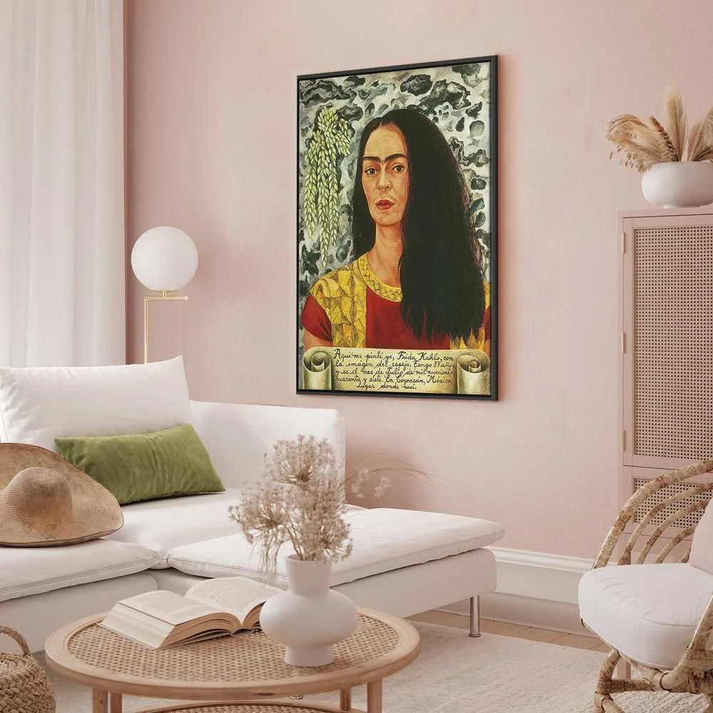 Artgeist Paveikslas - Frida Kahlo – Self-Portrait with Loose Hair