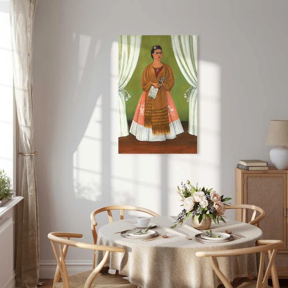 Artgeist Paveikslas - Frida Kahlo – Self-Portrait Dedicated to Leon Trotsky