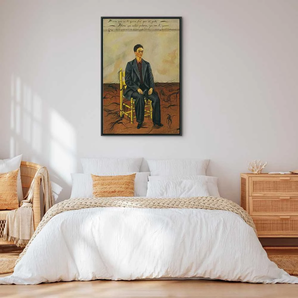 Artgeist Paveikslas - Frida Kahlo – Self-Portrait with Cropped Hair