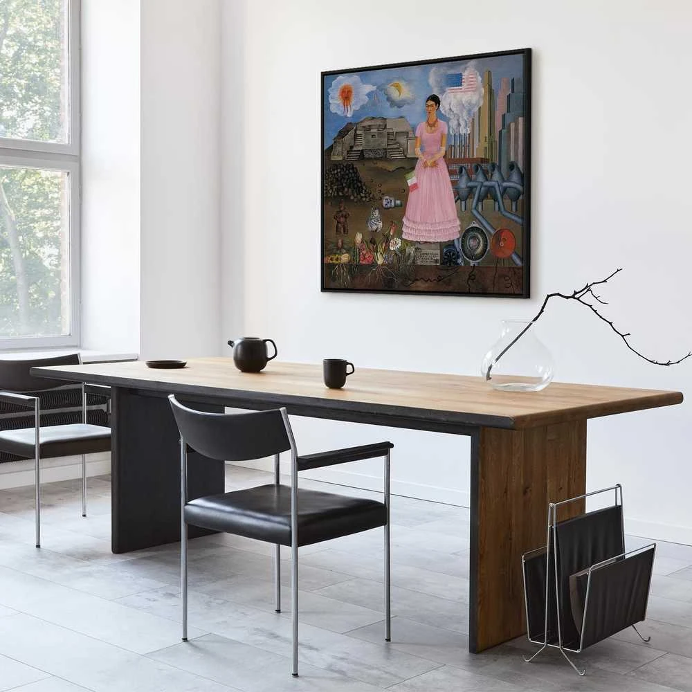 Artgeist Paveikslas - Frida Kahlo – Self-Portrait on the Borderline Between Mexico and the United States
