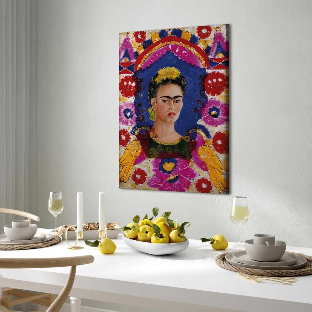 Artgeist Paveikslas - Frida Kahlo – The Frame (Self-Portrait)