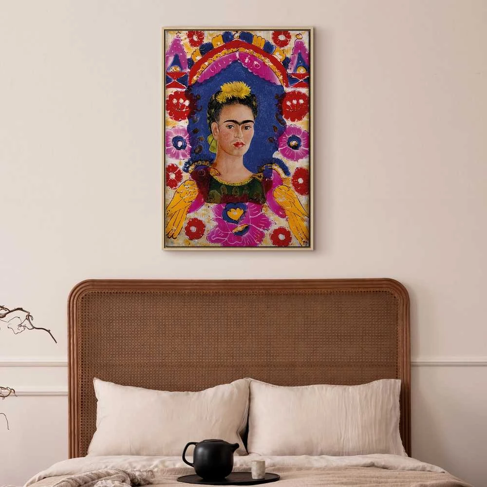 Artgeist Paveikslas - Frida Kahlo – The Frame (Self-Portrait)