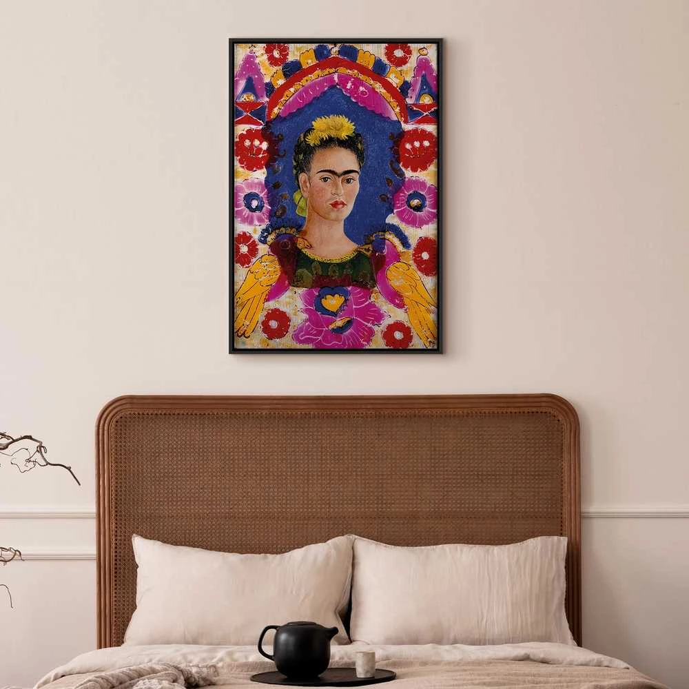 Artgeist Paveikslas - Frida Kahlo – The Frame (Self-Portrait)