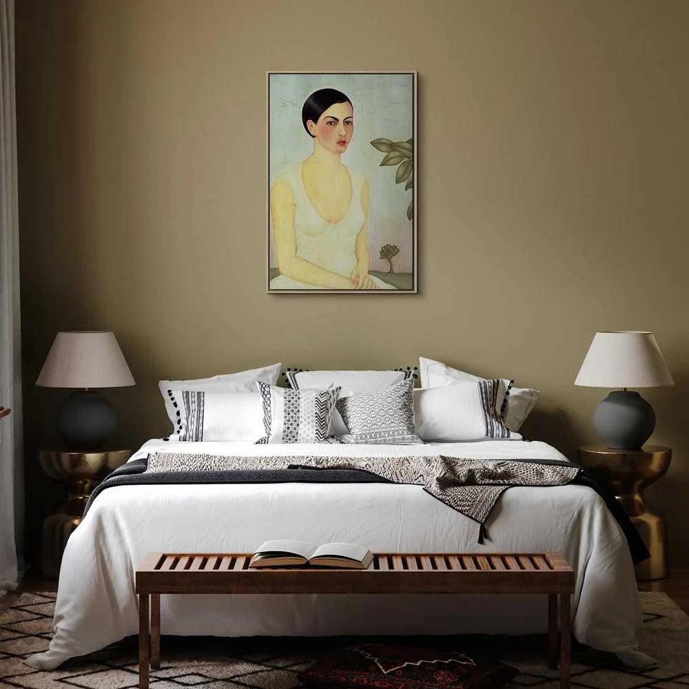 Artgeist Paveikslas - Frida Kahlo – The Baltas Lady