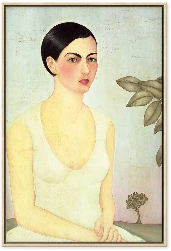 Artgeist Paveikslas - Frida Kahlo – The Baltas Lady
