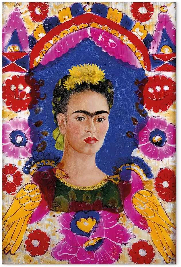 Artgeist Paveikslas - Frida Kahlo – The Frame (Self-Portrait)
