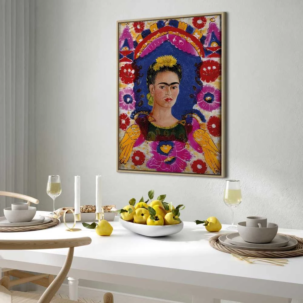 Artgeist Paveikslas - Frida Kahlo – The Frame (Self-Portrait)
