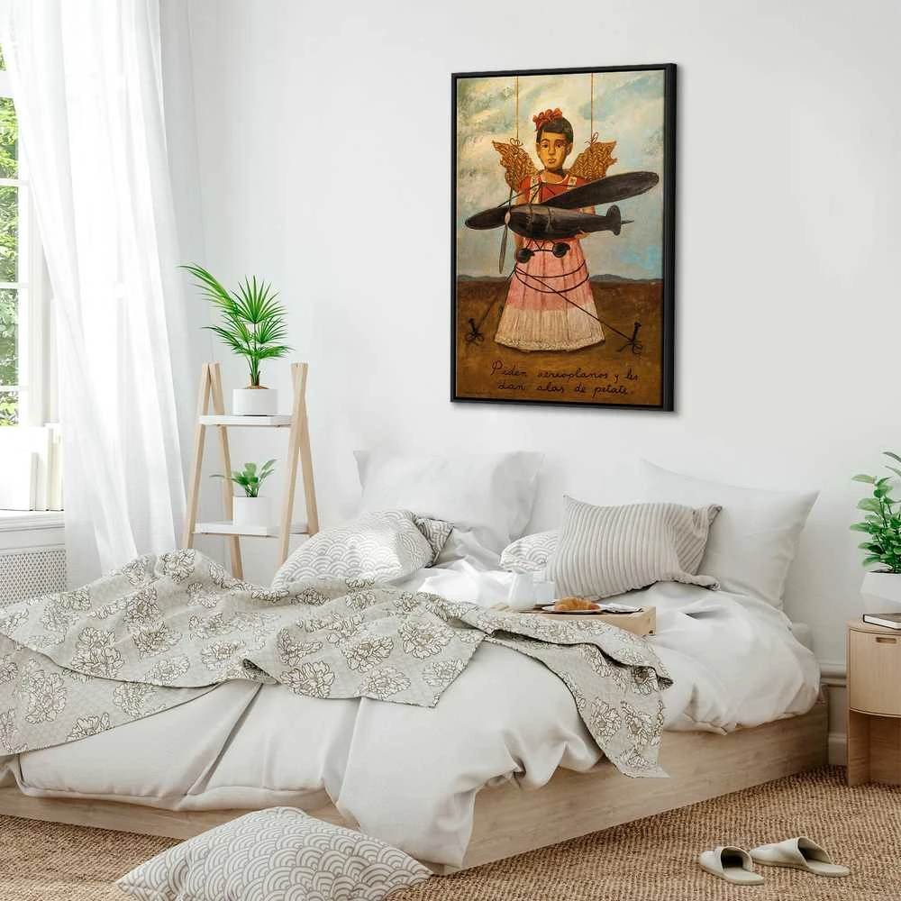 Artgeist Paveikslas - Frida Kahlo – They Asked for Planes and Got Straw Wings