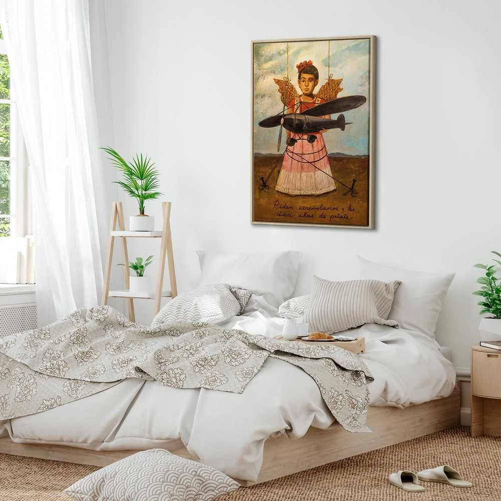 Artgeist Paveikslas - Frida Kahlo – They Asked for Planes and Got Straw Wings