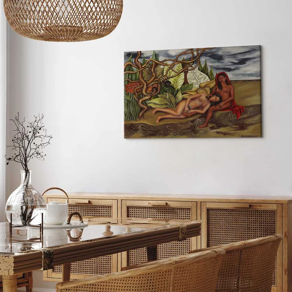Artgeist Paveikslas - Frida Kahlo – Two Nudes in a Forest (The Earth Itself)