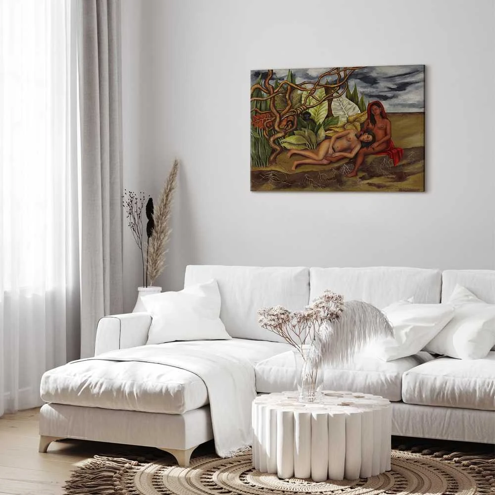 Artgeist Paveikslas - Frida Kahlo – Two Nudes in a Forest (The Earth Itself)