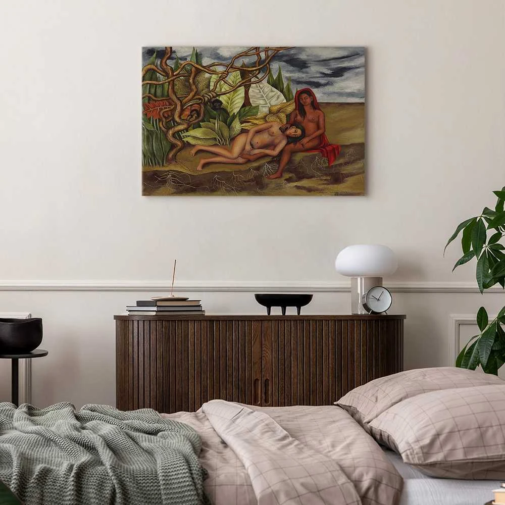 Artgeist Paveikslas - Frida Kahlo – Two Nudes in a Forest (The Earth Itself)