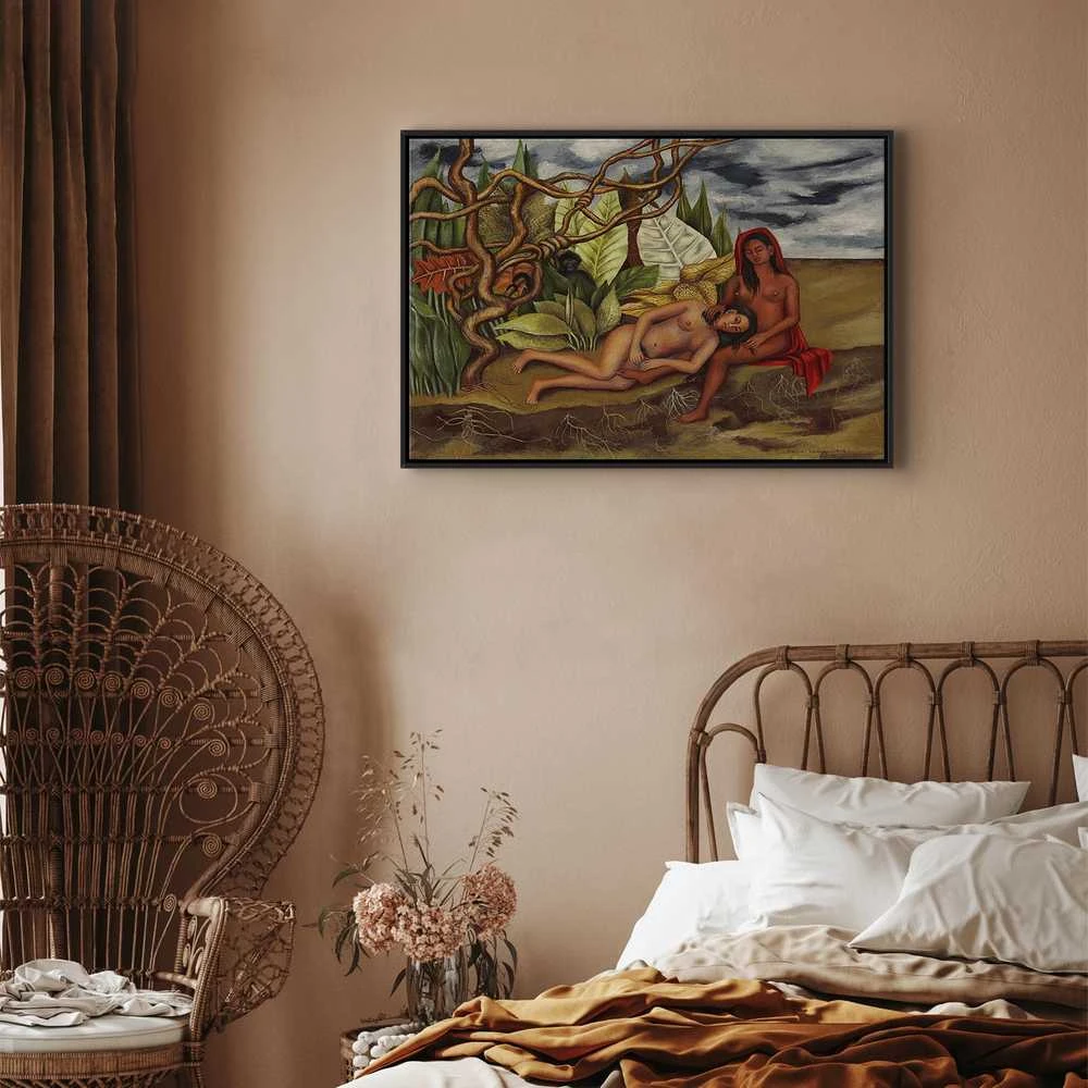Artgeist Paveikslas - Frida Kahlo – Two Nudes in a Forest (The Earth Itself)