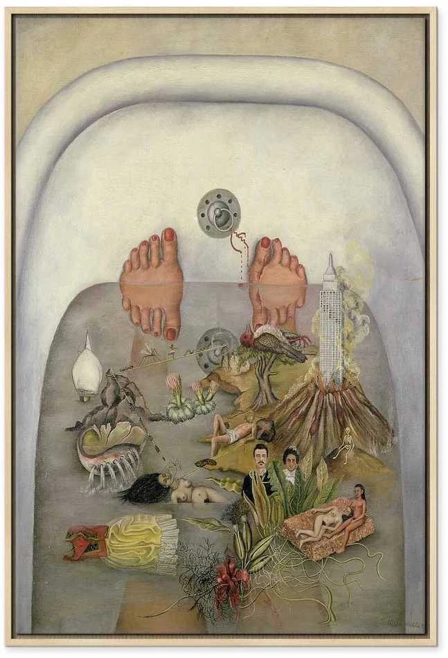 Artgeist Paveikslas - Frida Kahlo – What the Water Gave Me