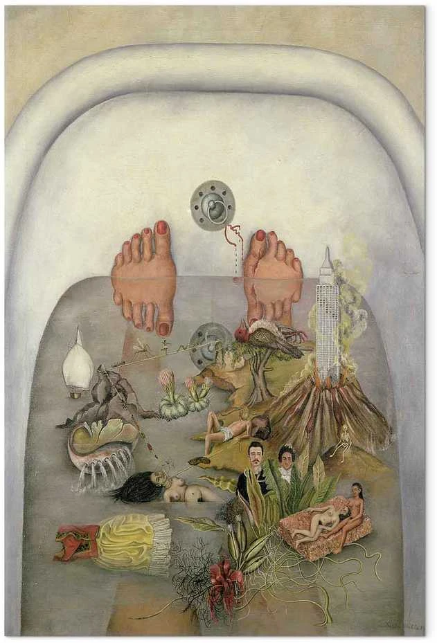 Artgeist Paveikslas - Frida Kahlo – What the Water Gave Me