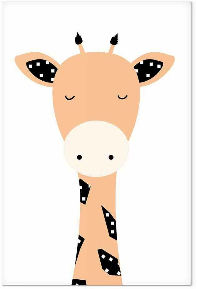 Artgeist Paveikslas - Funny Giraffe (1 Part) Vertical