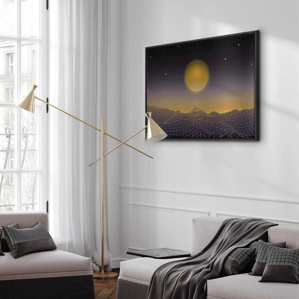Artgeist Paveikslas - Futuristic landscape 3 (1 Part) Wide