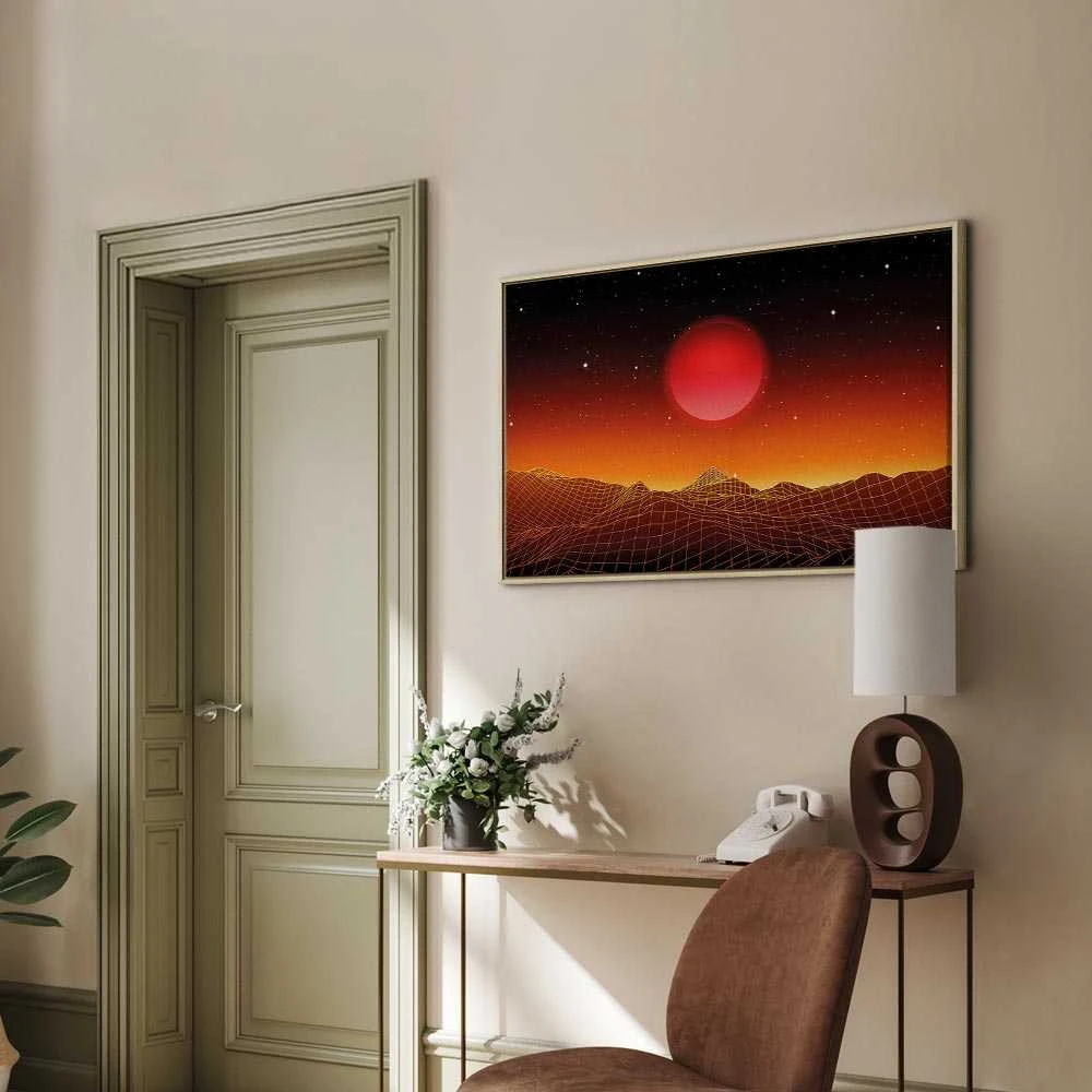 Artgeist Paveikslas - Futuristic landscape (1 Part) Wide