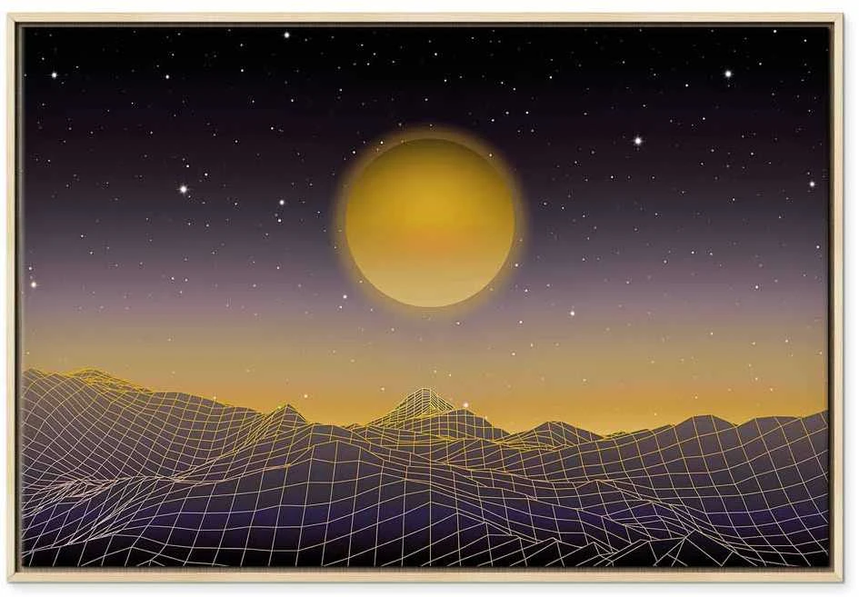 Artgeist Paveikslas - Futuristic landscape 3 (1 Part) Wide