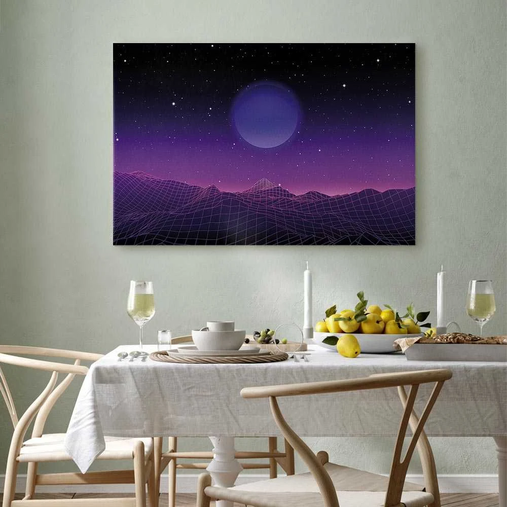 Artgeist Paveikslas - Futuristic landscape 2 (1 Part) Wide