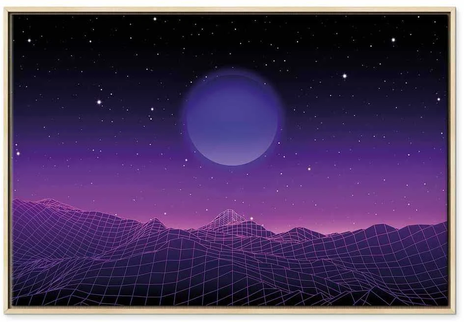 Artgeist Paveikslas - Futuristic landscape 2 (1 Part) Wide