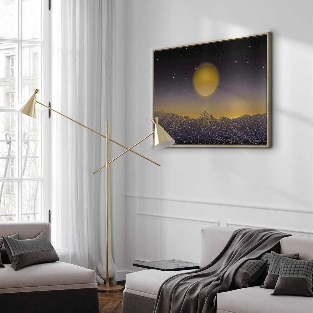 Artgeist Paveikslas - Futuristic landscape 3 (1 Part) Wide