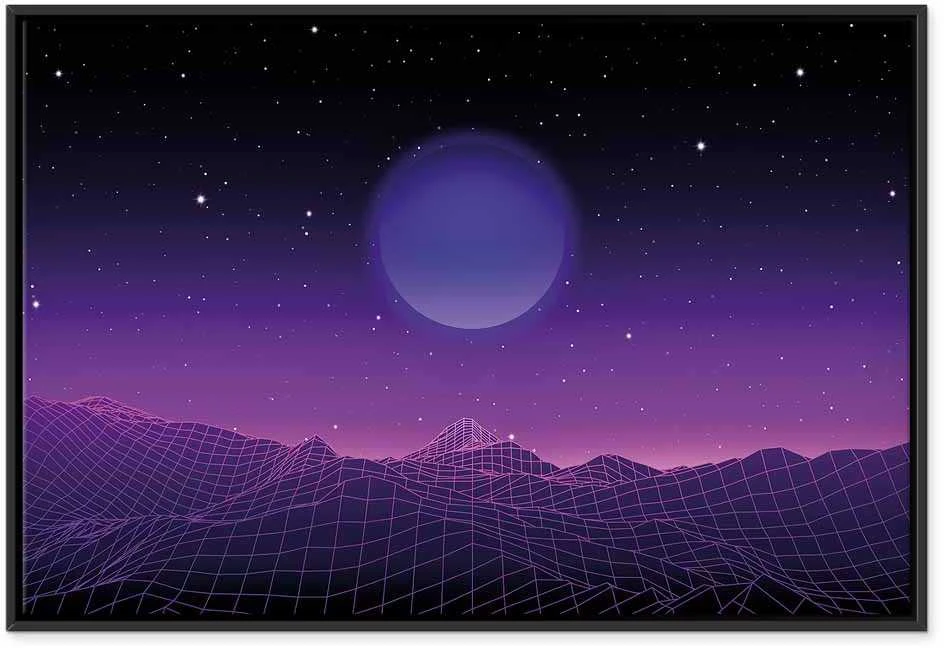 Artgeist Paveikslas - Futuristic landscape 2 (1 Part) Wide
