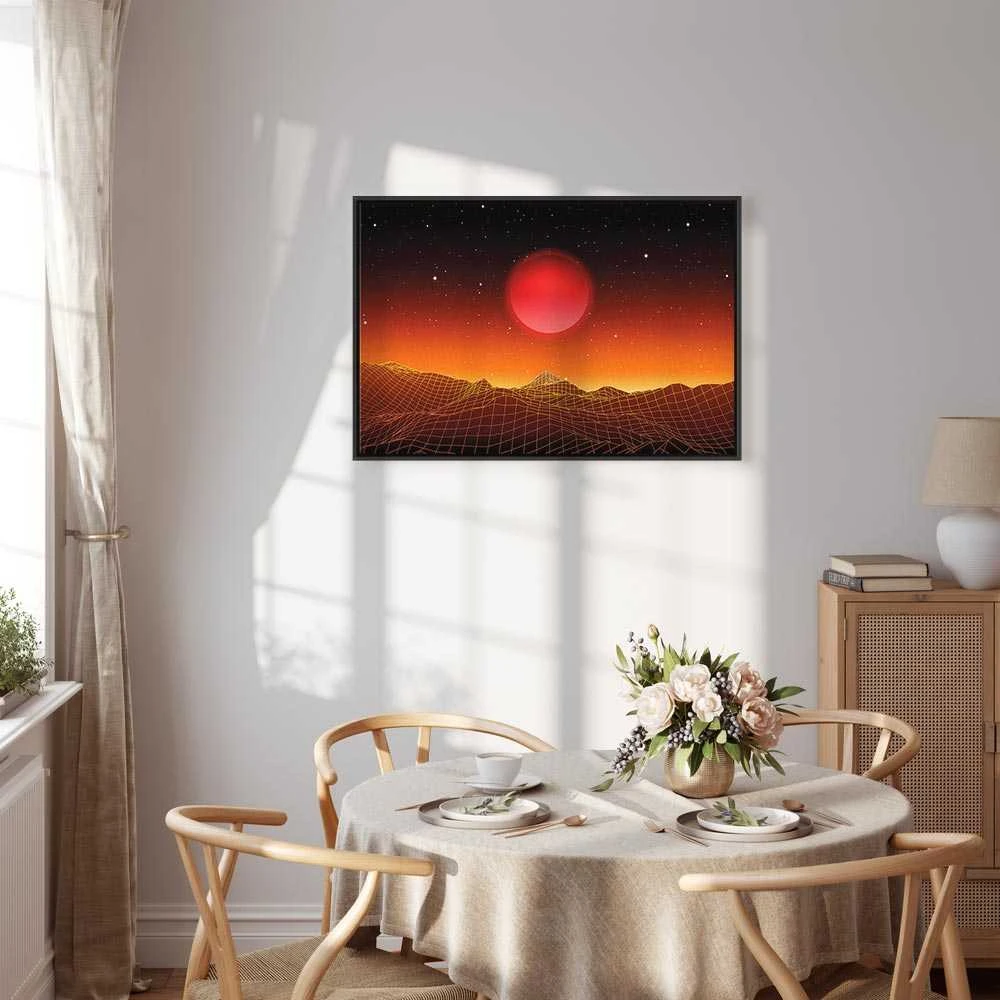 Artgeist Paveikslas - Futuristic landscape (1 Part) Wide