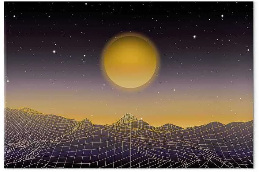 Artgeist Paveikslas - Futuristic landscape 3 (1 Part) Wide