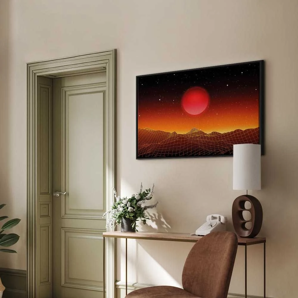 Artgeist Paveikslas - Futuristic landscape (1 Part) Wide