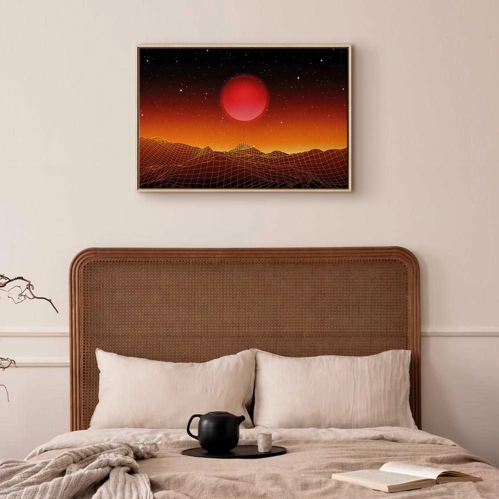 Artgeist Paveikslas - Futuristic landscape (1 Part) Wide