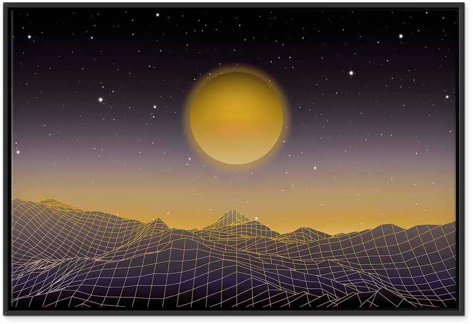 Artgeist Paveikslas - Futuristic landscape 3 (1 Part) Wide