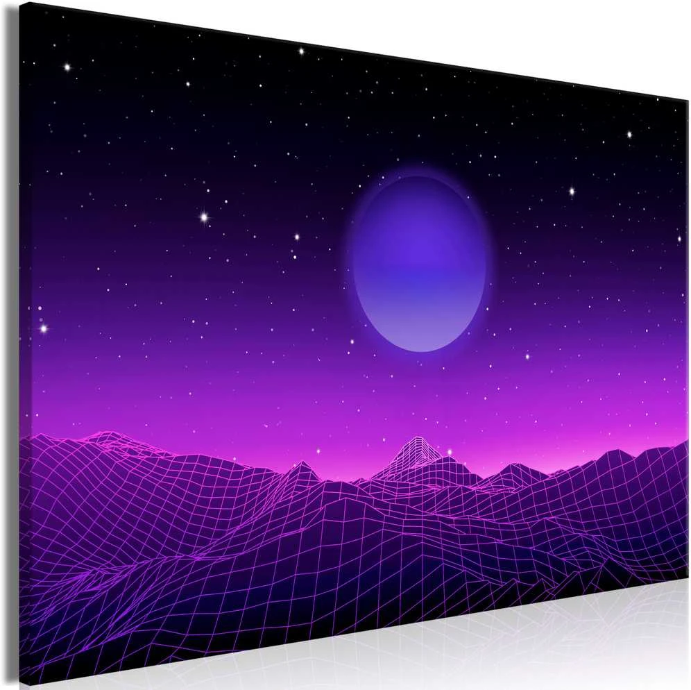 Artgeist Paveikslas - Futuristic landscape 2 (1 Part) Wide