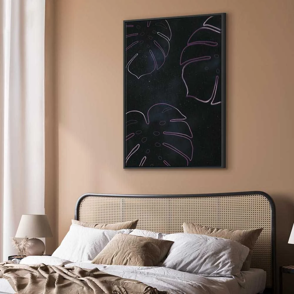 Artgeist Paveikslas - Galactic Monstera (1 Part) Vertical
