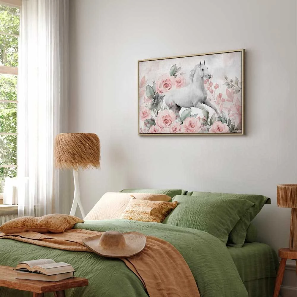 Artgeist Paveikslas - Gallop Among the Roses (1 Part) Wide