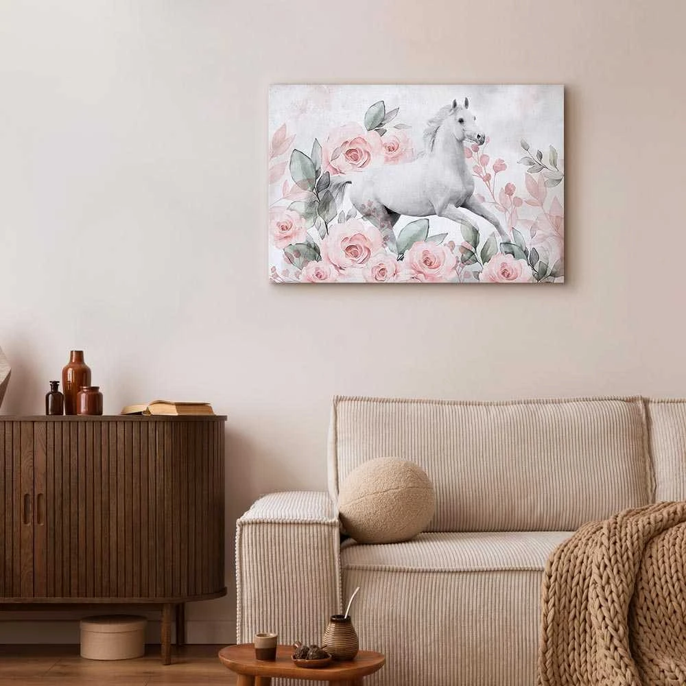 Artgeist Paveikslas - Gallop Among the Roses (1 Part) Wide