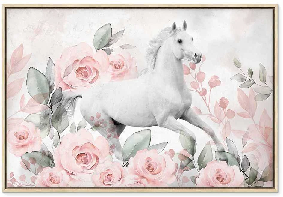 Artgeist Paveikslas - Gallop Among the Roses (1 Part) Wide