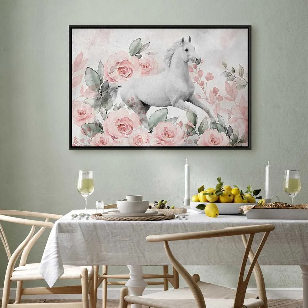 Artgeist Paveikslas - Gallop Among the Roses (1 Part) Wide