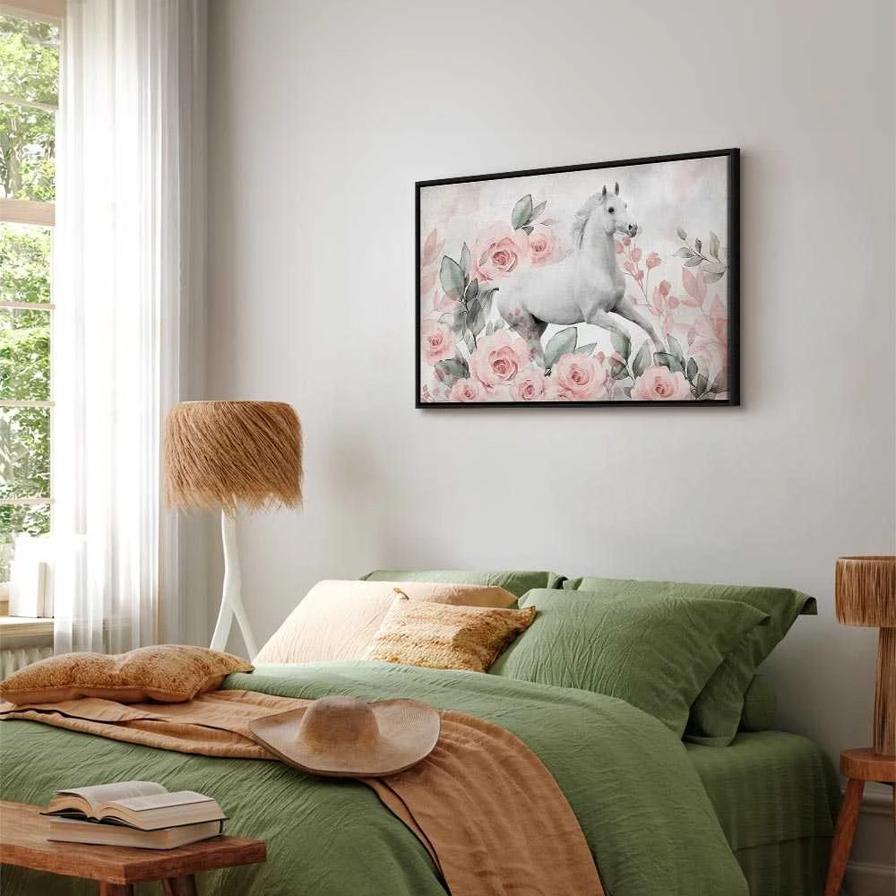 Artgeist Paveikslas - Gallop Among the Roses (1 Part) Wide