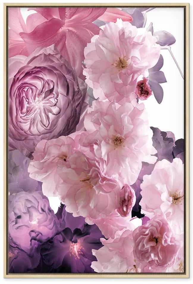 Artgeist Paveikslas - Garden of Floral Scents (1-part) - Nature in Shades of Rožinė